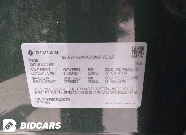 7PDSGBBA3SN055515 2025 Rivian R1S photo no. 9