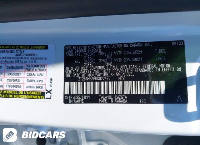 2T2BAMBA6RC022473 2024 Lexus RX photo no. 9