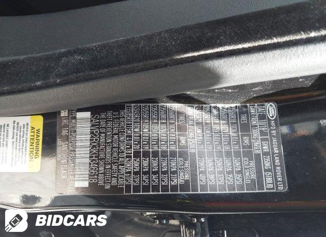 SALVP2RX3KH346618 2019 Land Rover Range Rover photo no. 9