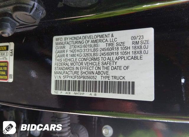 2023 Honda Ridgeline — VIN 5FPYK3F55PB056052, şəkil 9