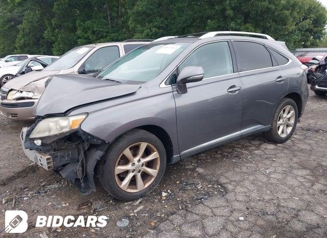 2T2ZK1BA3CC071034 2012 Lexus RX photo no. 2