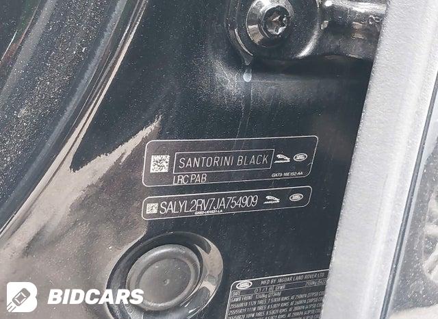 2018 Land Rover Range Rover — VIN SALYL2RV7JA754909, şəkil 9