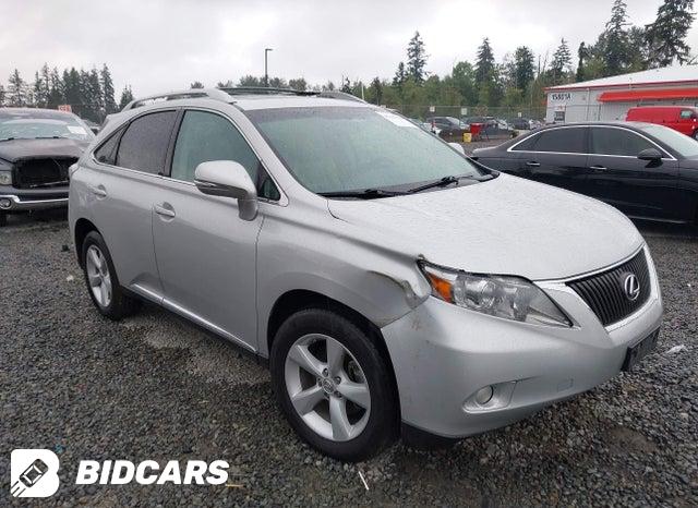 2T2BK1BAXCC143252 2012 Lexus RX photo no. 1