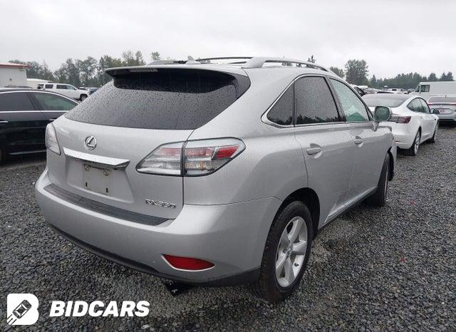 2T2BK1BAXCC143252 2012 Lexus RX photo no. 4
