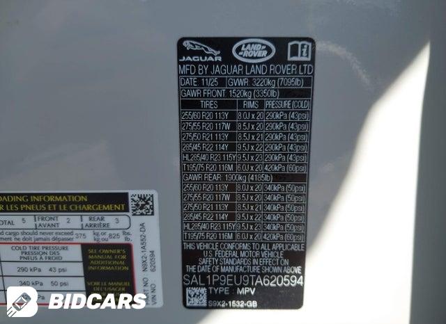 SAL1P9EU9TA620594 2026 Land Rover Range Rover photo no. 9
