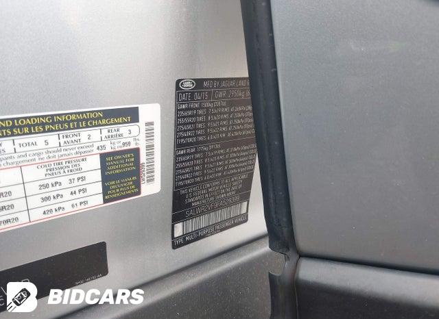 SALWR2VF9FA529399 2015 Land Rover Range Rover photo no. 9