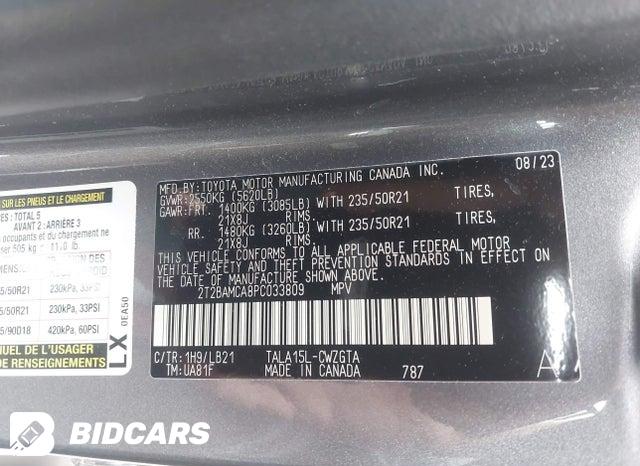 2T2BAMCA8PC033809 2023 Lexus RX photo no. 9