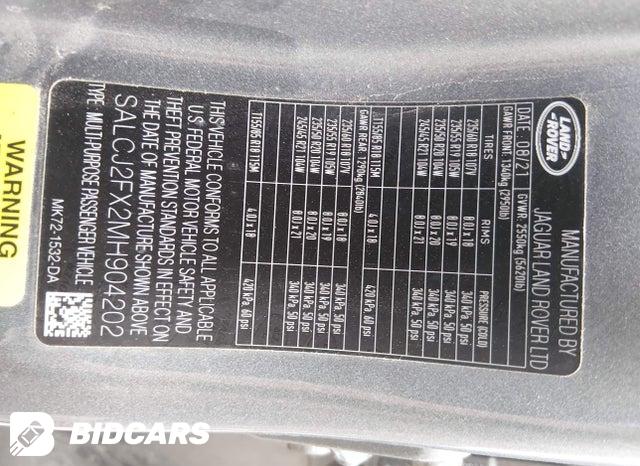 SALCJ2FX2MH904202 2021 Land Rover Discovery photo no. 9
