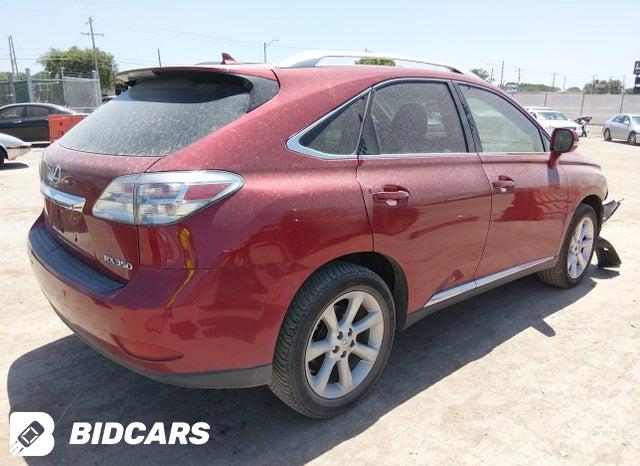2T2ZK1BA4BC059571 2011 Lexus RX photo no. 4