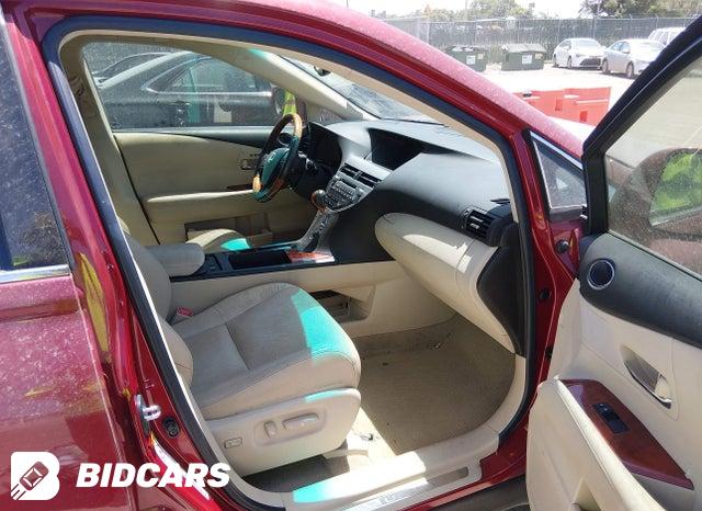 2T2ZK1BA4BC059571 2011 Lexus RX photo no. 5
