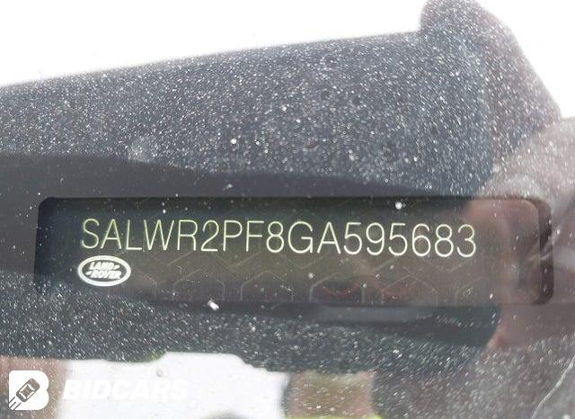 SALWR2PF8GA595683 2016 Land Rover Range Rover photo no. 9