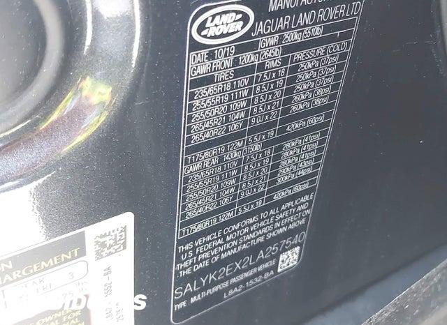 SALYK2EX2LA257540 2020 Land Rover Range Rover photo no. 9
