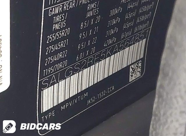 SALGS2RE5KA564851 2019 Land Rover Range Rover photo no. 9