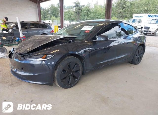 5YJ3E1EB1SF885084 2025 Tesla Model 3 photo no. 2