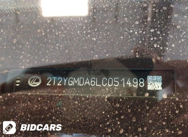 2T2YGMDA6LC051498 2020 Lexus RX photo no. 9