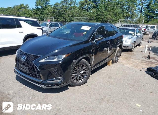 2020 Lexus RX — VIN 2T2YZMDA1LC247164, şəkil 2