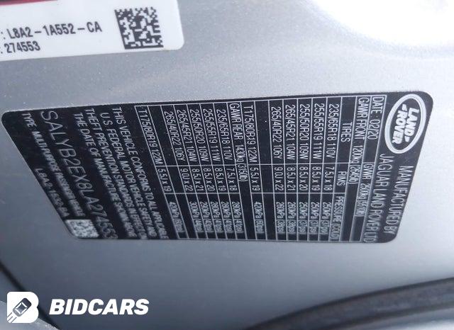 SALYB2EX8LA274553 2020 Land Rover Range Rover photo no. 9