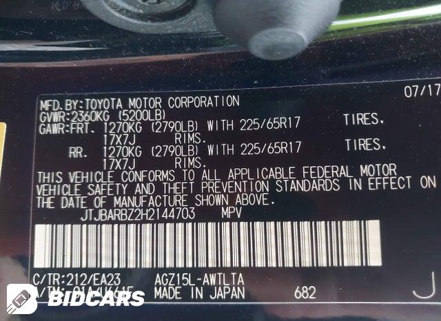 JTJBARBZ2H2144703 2017 Lexus NX photo no. 9