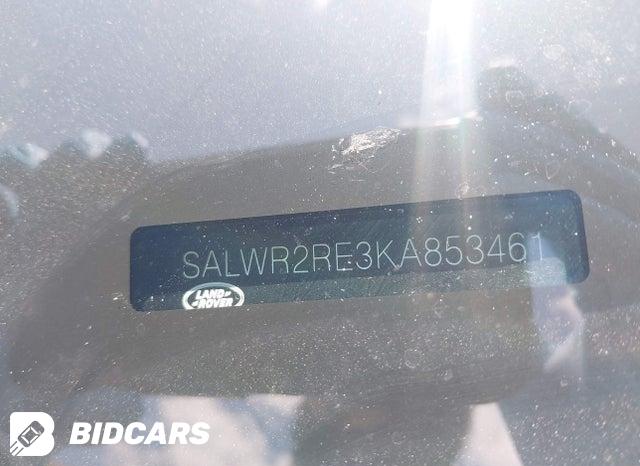 2019 Land Rover Range Rover — VIN SALWR2RE3KA853461, şəkil 9