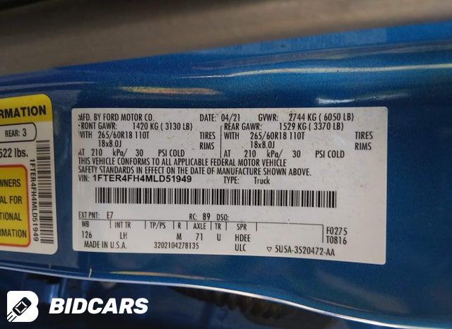 1FTER4FH4MLD51949 2021 Ford Ranger photo no. 9