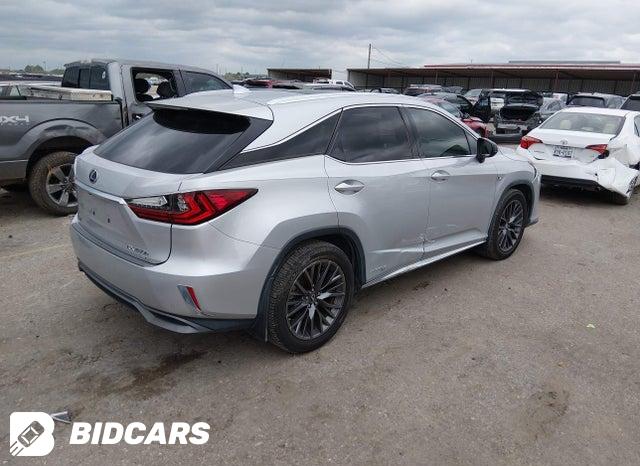 2016 Lexus RX — VIN 2T2BGMCA9GC005628, şəkil 4