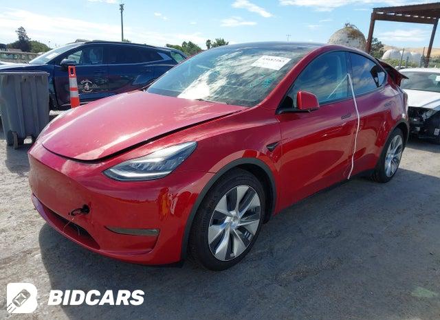 2022 Tesla MODEL Y — VIN 7SAYGDEE6NF368964, şəkil 2