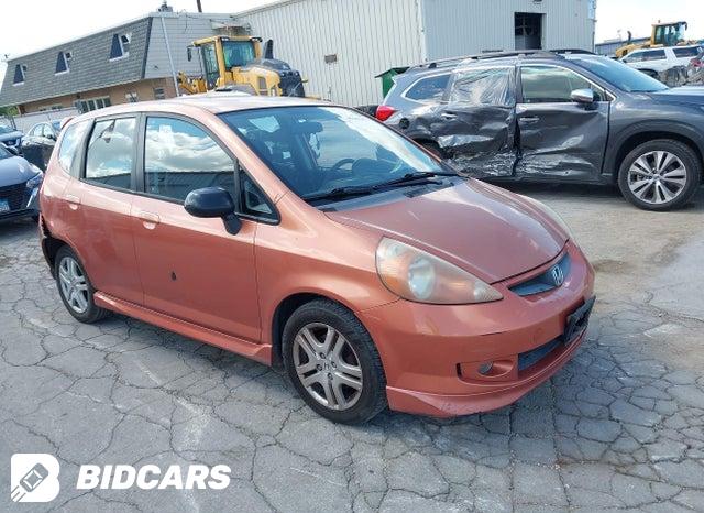 JHMGD38697S063320 2007 Honda Fit photo no. 1