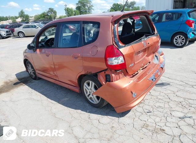 JHMGD38697S063320 2007 Honda Fit photo no. 3