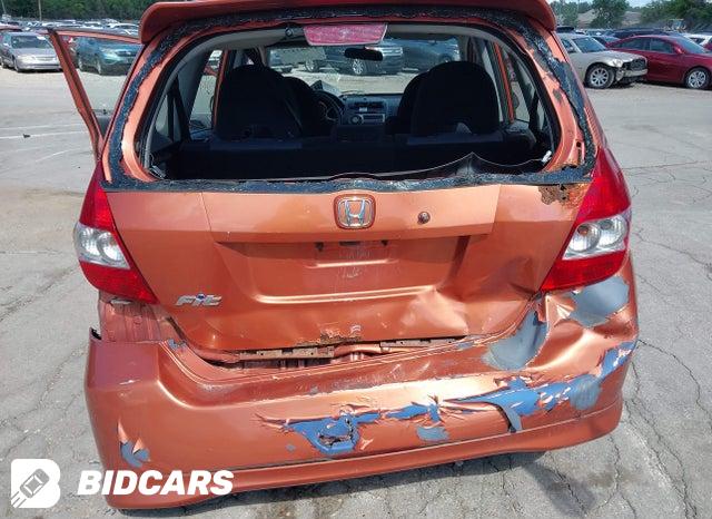 JHMGD38697S063320 2007 Honda Fit photo no. 6