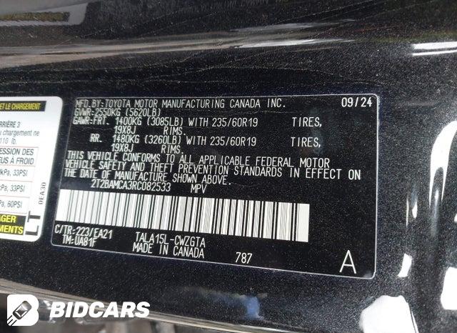 2024 Lexus RX — VIN 2T2BAMCA3RC082533, şəkil 9