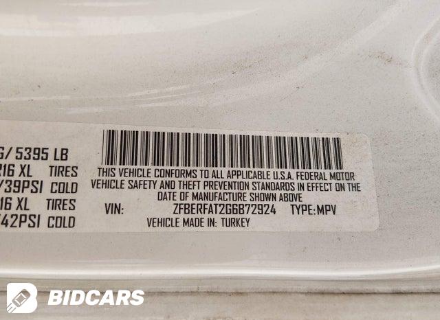 ZFBERFAT2G6B72924 2016 RAM Promaster photo no. 9
