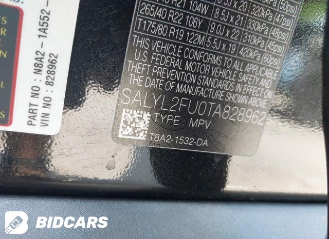 2026 Land Rover Range Rover — VIN SALYL2FU0TA828962, şəkil 9