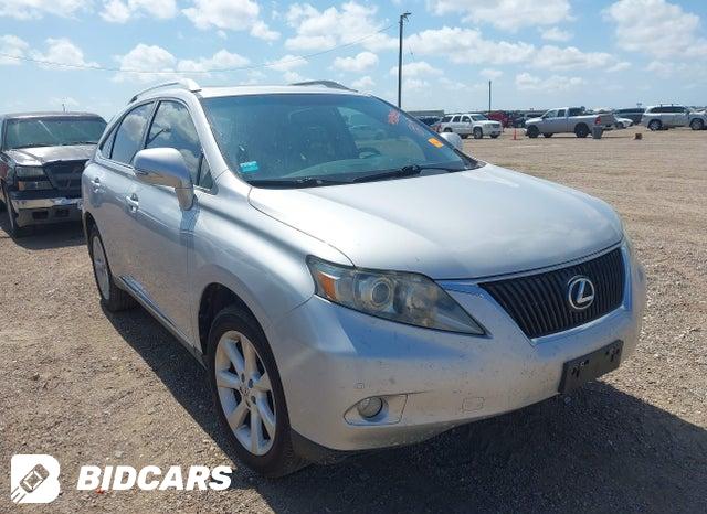 2T2ZK1BA4AC035141 2010 Lexus RX photo no. 1