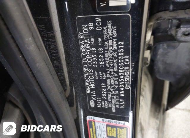 KNADN5A38C6036512 2012 KIA Rio photo no. 9