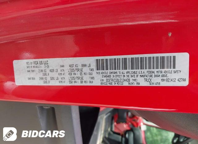 3C6TRVCG9LE124439 2020 RAM Promaster photo no. 9