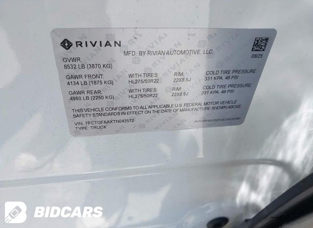 7FCTGFAAXTN043572 2026 Rivian R1T photo no. 9