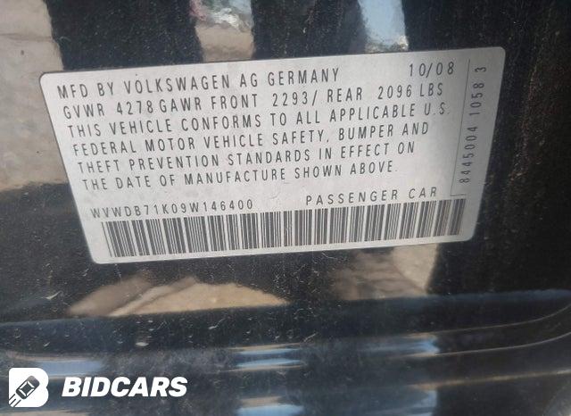 WVWDB71K09W146400 2009 Volkswagen Rabbit photo no. 9