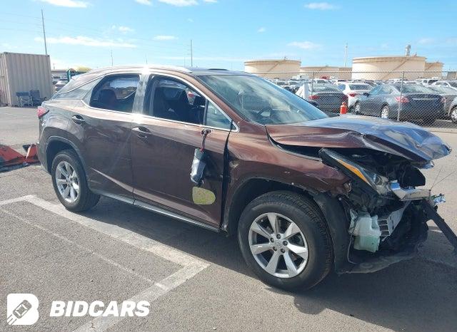 2T2ZZMCA4GC018148 2016 Lexus RX photo no. 1
