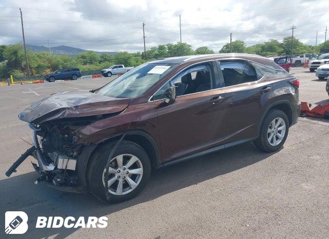 2T2ZZMCA4GC018148 2016 Lexus RX photo no. 2