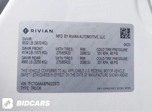 7FCTGAAAXPN022973 2023 Rivian R1T photo no. 9