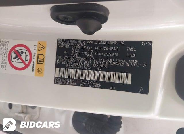 2T2ZZMCA4GC013502 2016 Lexus RX photo no. 9