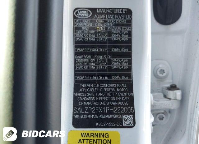 SALZP2FX1PH222005 2023 Land Rover Range Rover photo no. 9