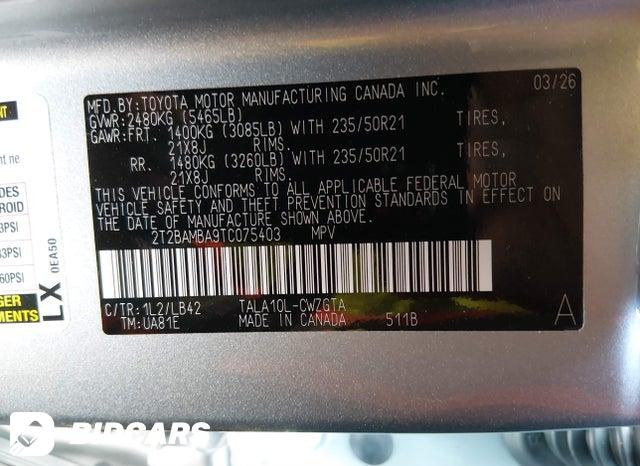 2T2BAMBA9TC075403 2026 Lexus RX photo no. 9