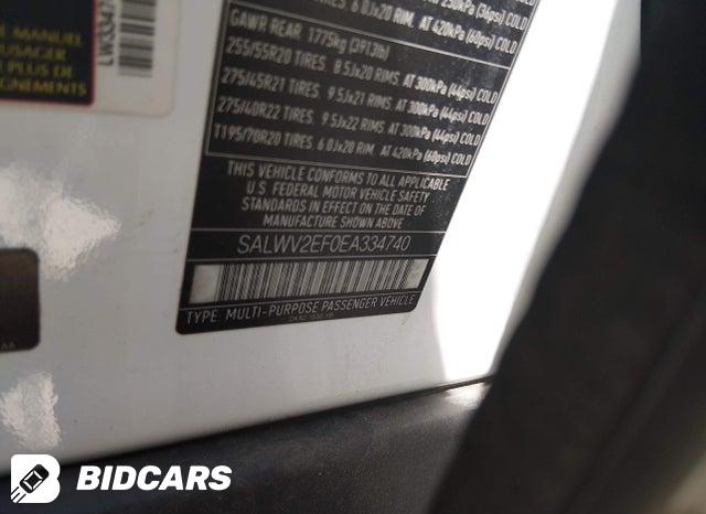 SALWV2EF0EA334740 2014 Land Rover Range Rover photo no. 9