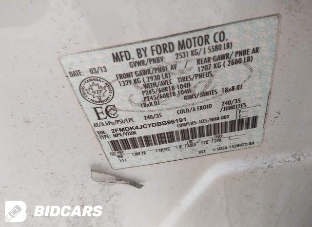 2FMDK4JC7DBB96191 2013 Ford Edge photo no. 9