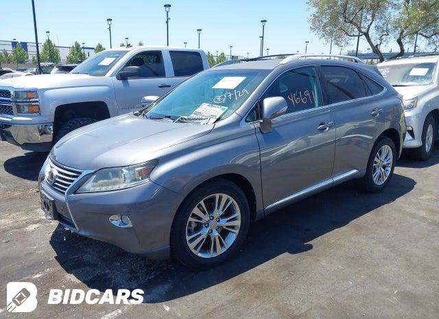 2T2ZK1BA8DC087991 2013 Lexus RX photo no. 2
