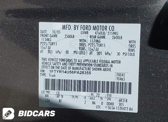  2006 Ford Ranger photo no. 9