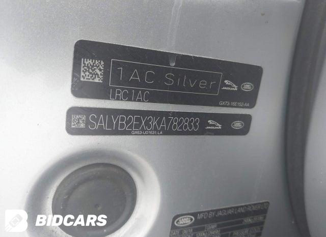 SALYB2EX3KA782833 2019 Land Rover Range Rover photo no. 9