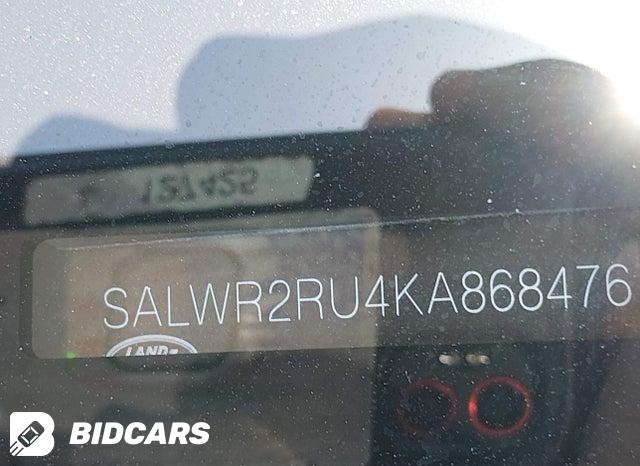 SALWR2RU4KA868476 2019 Land Rover Range Rover photo no. 9