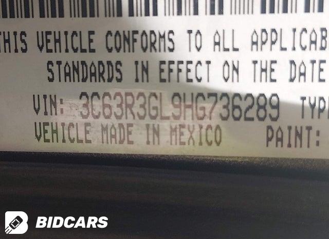 3C63R3GL9HG736289 2017 RAM 3500 photo no. 9